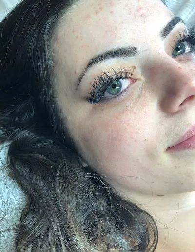 Eyelash extensions example 22 by Aesthetically Speaking in Reno, Nevada.