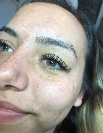 Eyelash extensions example 20 by Aesthetically Speaking in Reno, Nevada.