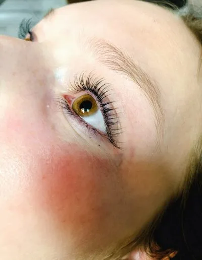 Lash lift example 2 by Aesthetically Speaking in Reno, Nevada.