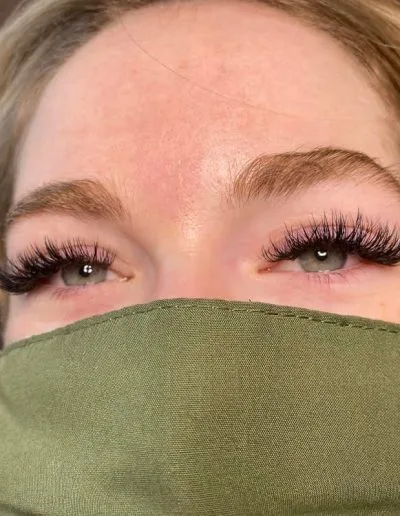 Eyelash extensions example 14 by Aesthetically Speaking in Reno, Nevada.